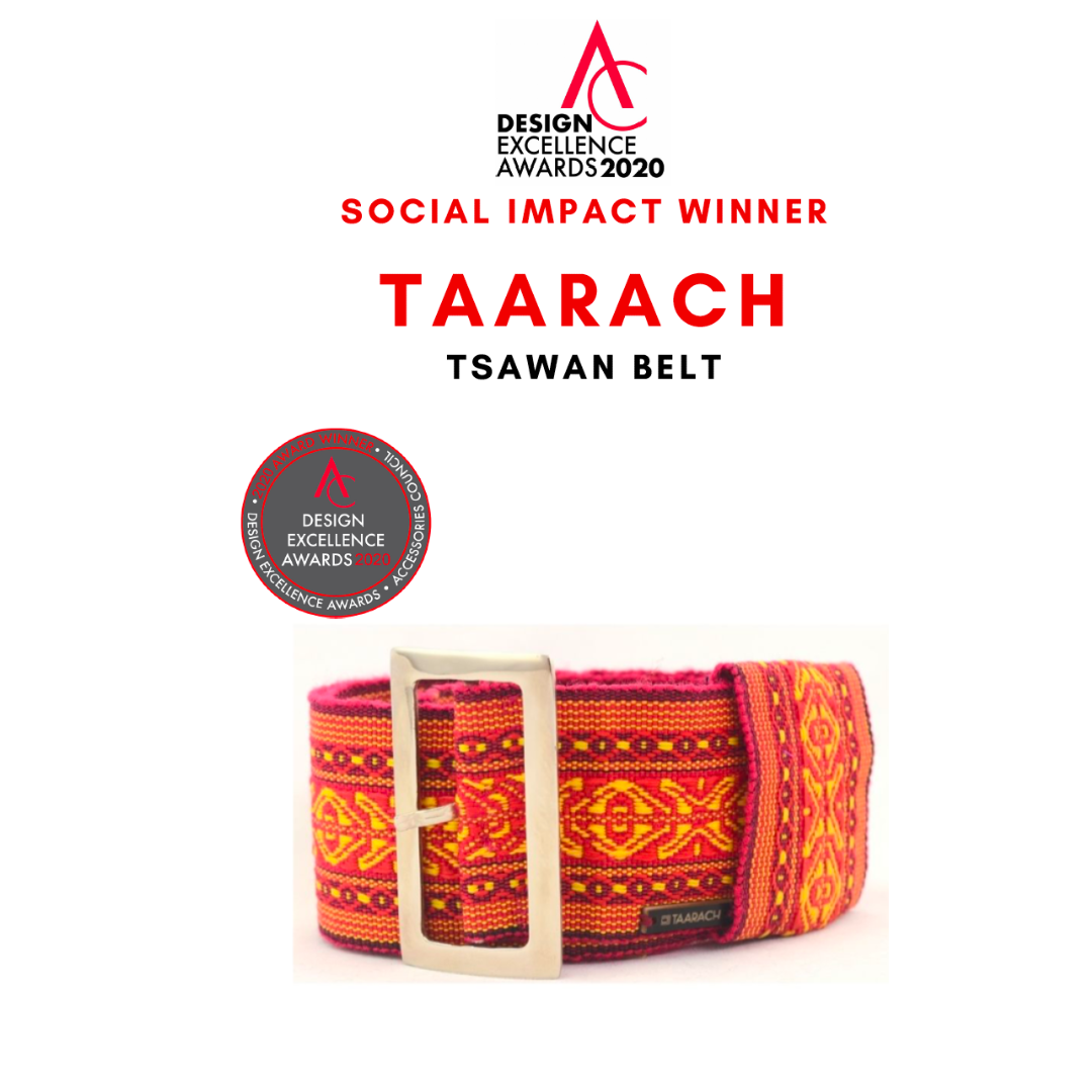 Taarach Winner of Design Excellence Award 2020